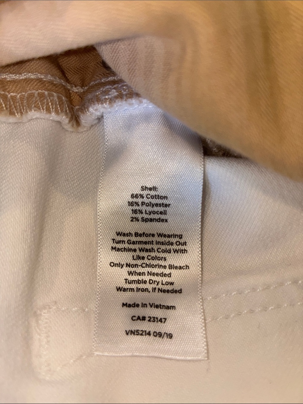 Talbots Women's High Waist Straight Leg Jeans White - Picture 7 of 12